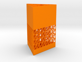Sierpinski Penholder in Orange Smooth Versatile Plastic