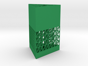 Sierpinski Penholder in Green Smooth Versatile Plastic