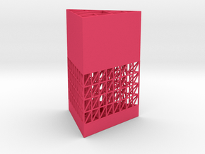 Sierpinski Penholder in Pink Smooth Versatile Plastic