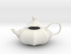 Decorative Teapot in PA11 (SLS)