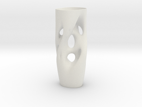 Vase 2125JV in White Natural TPE (SLS)