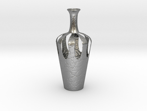 Vase 1155 in Natural Silver (Interlocking Parts)