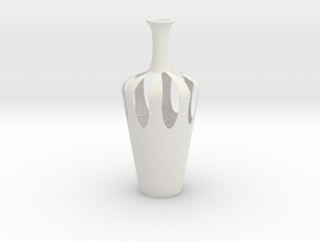 Vase 1155 in White Natural TPE (SLS)