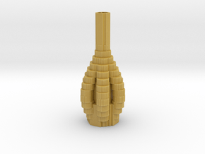 Vase 13443 in Tan Fine Detail Plastic
