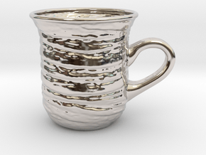 Decorative Mug in Platinum