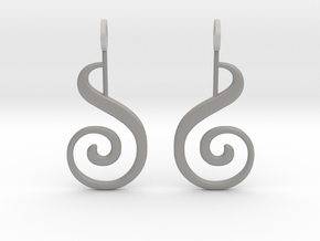 Spiral Earrings in Accura Xtreme