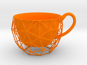 Decorative Mug in Orange Smooth Versatile Plastic