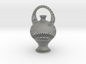 Vase 1427Bj in Gray PA12