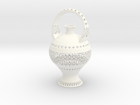 Vase 1427Bj in White Smooth Versatile Plastic
