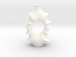 Vase 2008K Redux in White Smooth Versatile Plastic