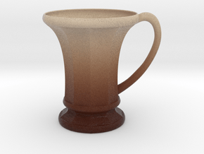 Decorative Mug in Natural Full Color Nylon 12 (MJF)