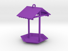 Birdfeeder in Purple Smooth Versatile Plastic