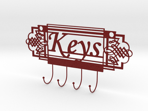 Keys Holder in Matte High Definition Full Color