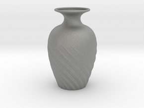 Vase 1033M in Gray PA12 Glass Beads