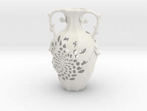 Vase 175019 in White Natural TPE (SLS)