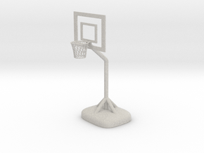 Little Basketball Basket in Natural Full Color Nylon 12 (MJF)