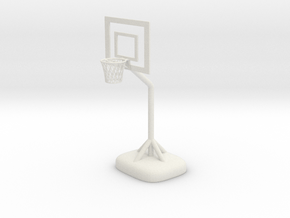 Little Basketball Basket in White Natural TPE (SLS)