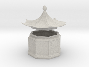 Pagoda Box in Matte High Definition Full Color