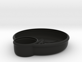 Olives Dish in Black Smooth PA12