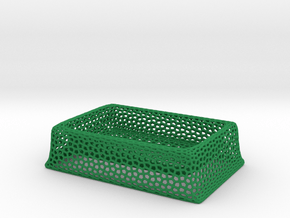 Soap Holder in Green Smooth Versatile Plastic