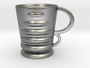Decorative Mug in Natural Silver