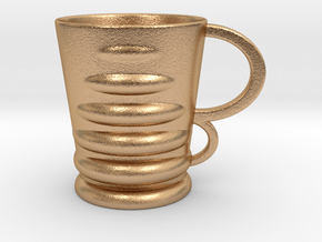 Decorative Mug in Natural Bronze