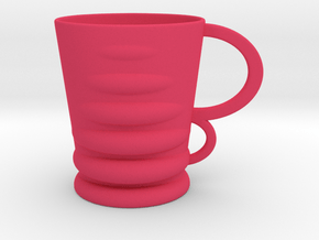 Decorative Mug in Pink Smooth Versatile Plastic