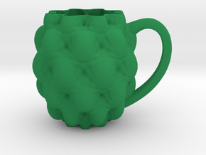 Decorative Mug in Green Smooth Versatile Plastic