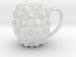 Decorative Mug in Clear Ultra Fine Detail Plastic