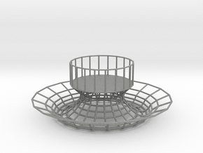 Tealight Holder in Gray PA12