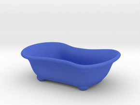 Bathtub Soap Holder in Blue Smooth Versatile Plastic