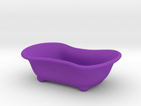Bathtub Soap Holder in Purple Smooth Versatile Plastic