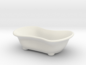 Bathtub Soap Holder in White Natural TPE (SLS)