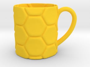 Decorative Mug  in Yellow Smooth Versatile Plastic