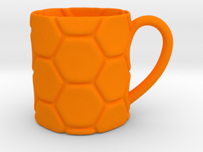 Decorative Mug  in Orange Smooth Versatile Plastic