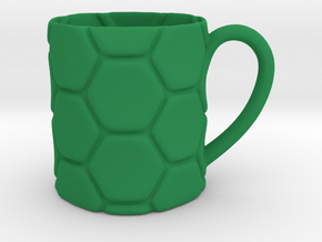 Decorative Mug  in Green Smooth Versatile Plastic