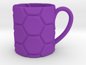 Decorative Mug  in Purple Smooth Versatile Plastic
