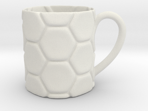 Decorative Mug  in White Natural TPE (SLS)