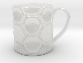 Decorative Mug  in Clear Ultra Fine Detail Plastic
