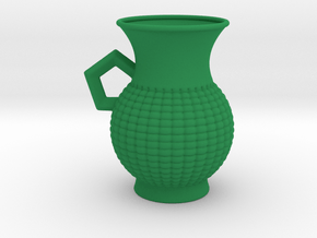 Decorative Mug in Green Smooth Versatile Plastic
