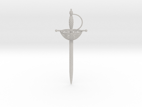 Sword Letter Opener in Matte High Definition Full Color
