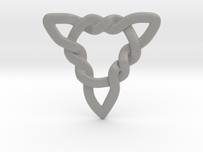 Triangle Knotty Pendant in Accura Xtreme
