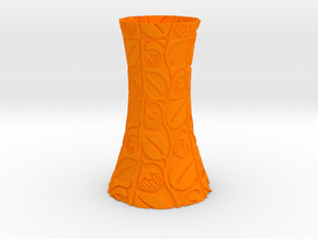 Lavanda Vase in Orange Smooth Versatile Plastic