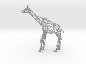 Wire Giraffe in Aluminum