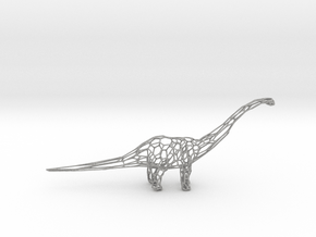 Wire Dinosaur in Aluminum