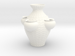 Vase MPP1013 in White Smooth Versatile Plastic