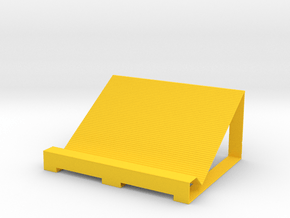 Remote Control Stand in Yellow Smooth Versatile Plastic