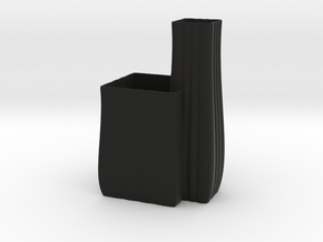Toothbrush Holder in Black Smooth PA12