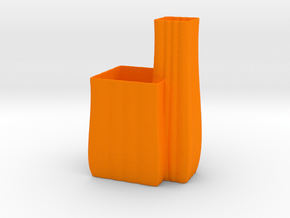 Toothbrush Holder in Orange Smooth Versatile Plastic