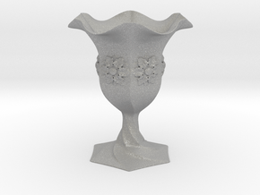 Cup Vase  in Aluminum